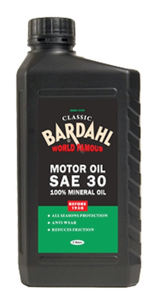 Bardahl Motorolie SAE 30 Single Grade Classic-Motorolie-SkanOil