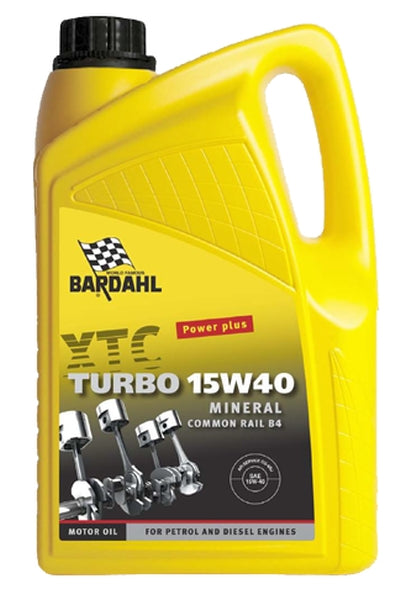 Bardahl Motorolie XTC 15W/40 Turbo ( Mineralsk baseret )-Motorolie-SkanOil
