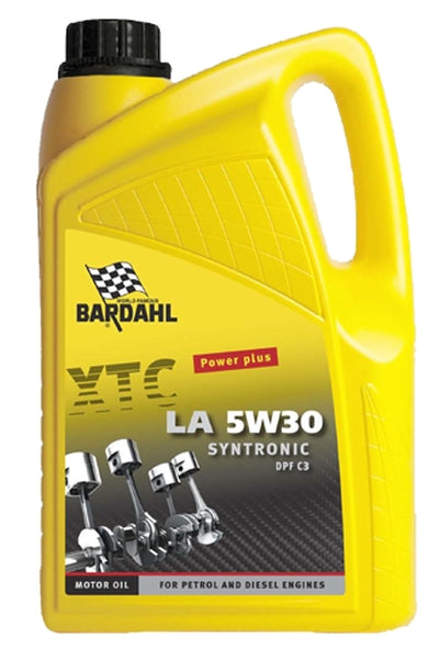 Bardahl Motorolie XTC LA 5W30 Syntronic 5 ltr.-Motorolie-SkanOil