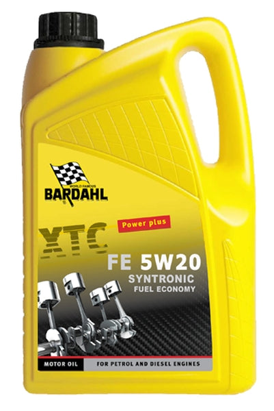 Bardahl Motorolie XTC FE 5W20 Syntronic 5 ltr.-Motorolie-SkanOil