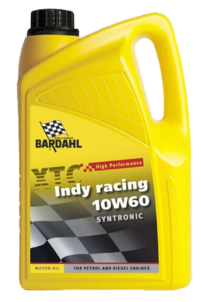 Bardahl Motorolie XTC INDY 10W60 Racing Syntronic 5 ltr.-Motorolie-SkanOil