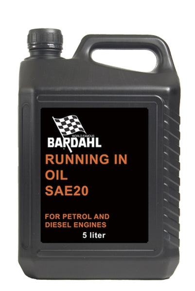 Bardahl Motorolie RUNNING IN Oil 20 (indkøringsolie) 5 ltr.-Motorolie-SkanOil