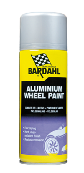 Bardahl fælgmaling Aluminium 400 ml.-Spray-SkanOil