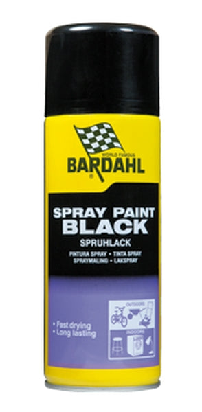 Bardahl Lakspray Blank Sort 400 ml.-Spray-SkanOil